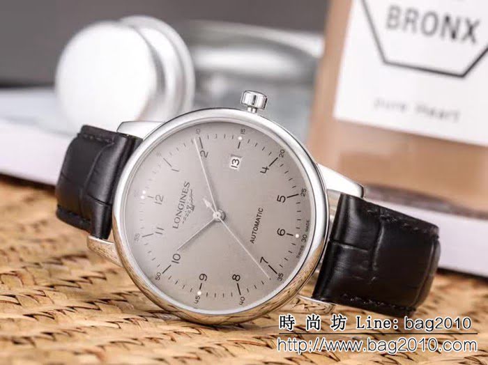 LONGINES浪琴 經典大三針 全自動機械 精品男士腕表 WSS0859